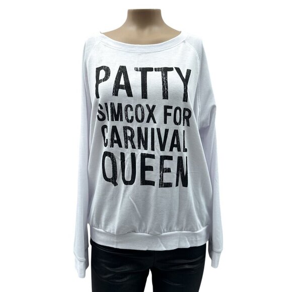 Prince Peter Collection Patty Simcox For Carnival Queen Sweatshirt Women M NWT - Picture 1 of 14